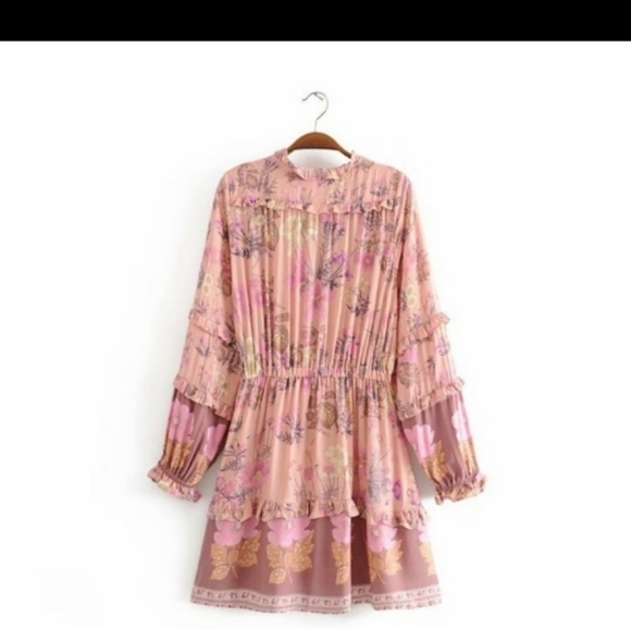 Boho Gypsy Wild Bloom Playdress - Picture 3 of 5